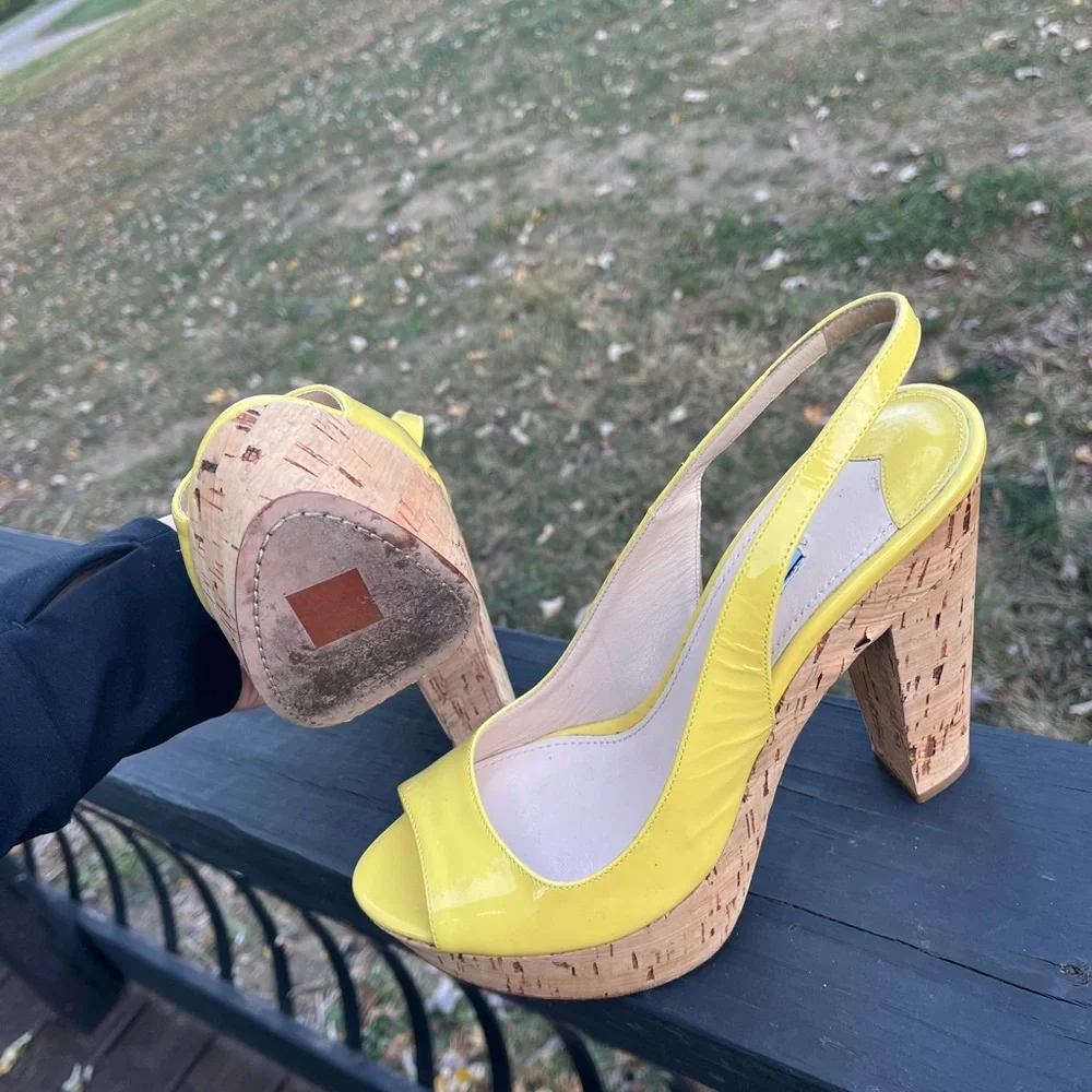 Prada Wedges size 38 - Picture 2 of 5